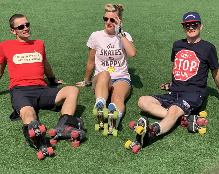 Roller skaters