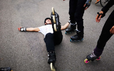 How to skate without falling