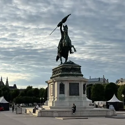 Archduke Charles statue at Heldenplatz, Vienna